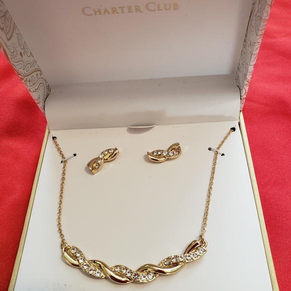 🎁SOLD OUT 🎁NWT,GOLD PAVE TWIST ENK - Picture 3 of 6